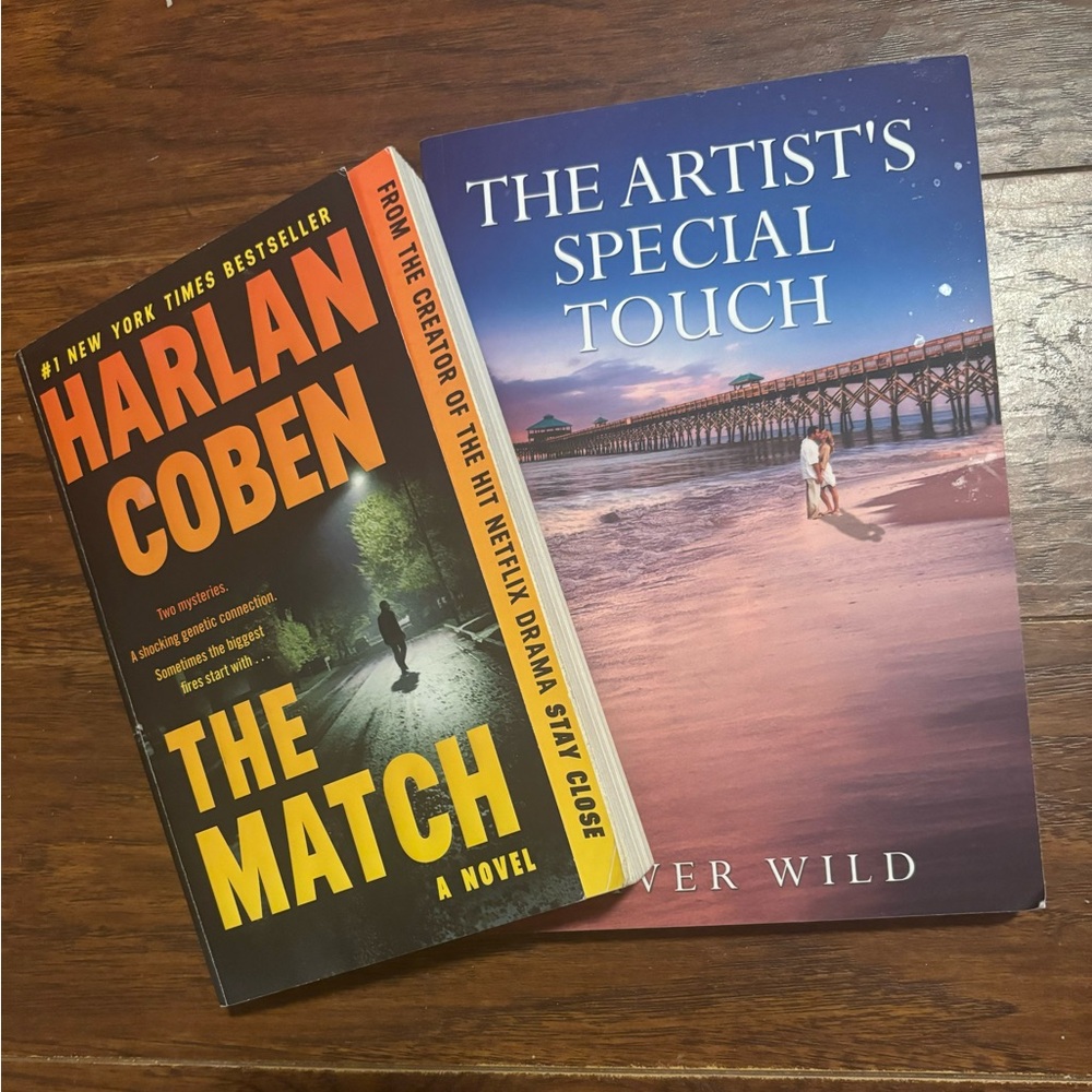 The Artist’s Special Touch and The Match - A Novel Barely Used